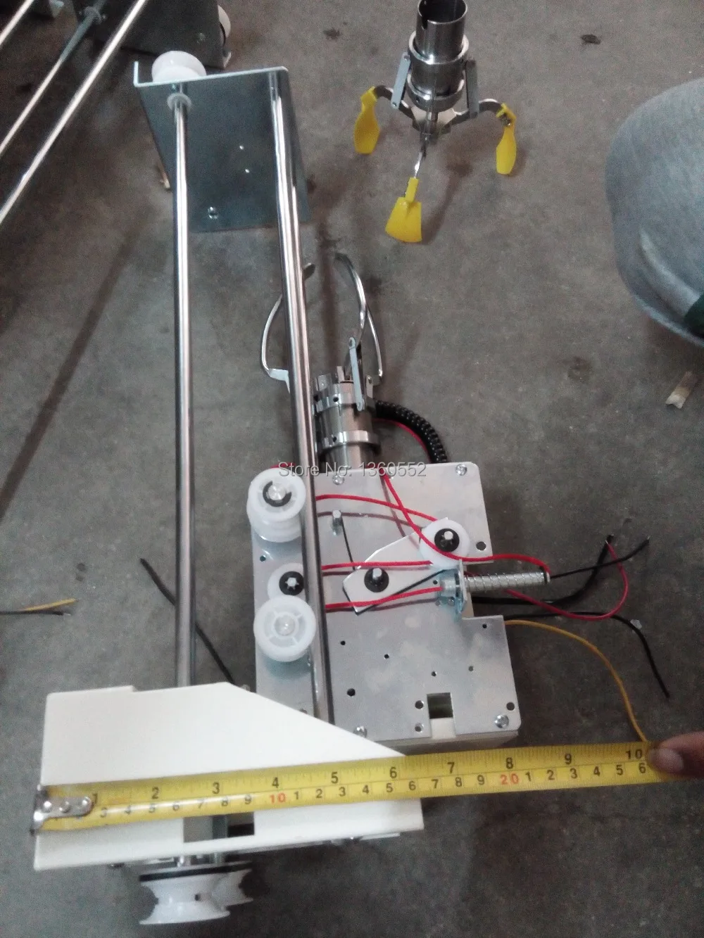 Игрушка Мотор Крана в сборе короткий козловой механизм 52-53 см с когтями или