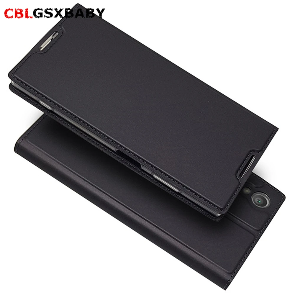 Флип чехол CBL кожаный для Sony Xperia L4 10 XA1 2 Ultre XZ книжка с подставкой телефона XZ2 L1 L2 X XZS
