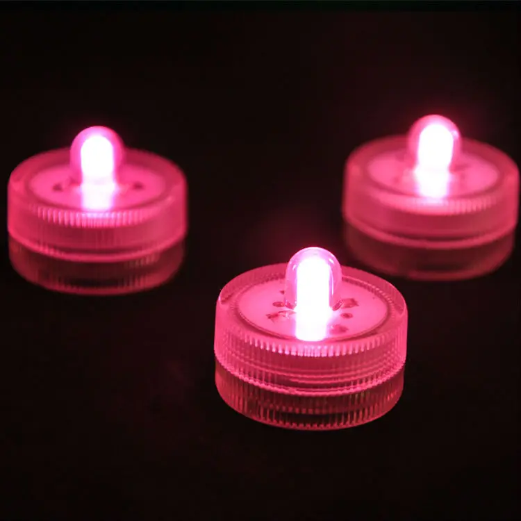 On line Shopping Submersible Led Candles  120pcs/lot Waterproof Underwater Battery Powered Submersible Tea Lights green wedding