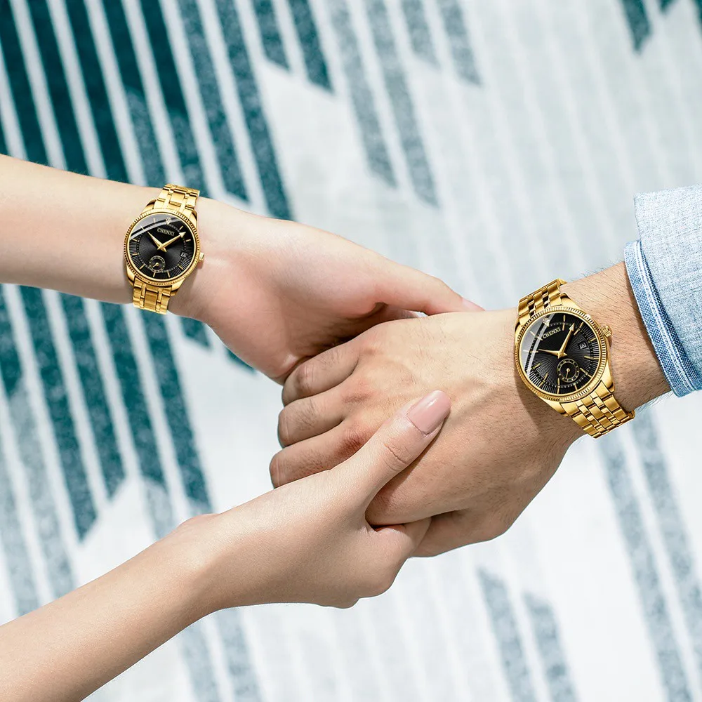 Часы наручные CHENXI мужские/женские роскошные брендовые водонепроницаемые