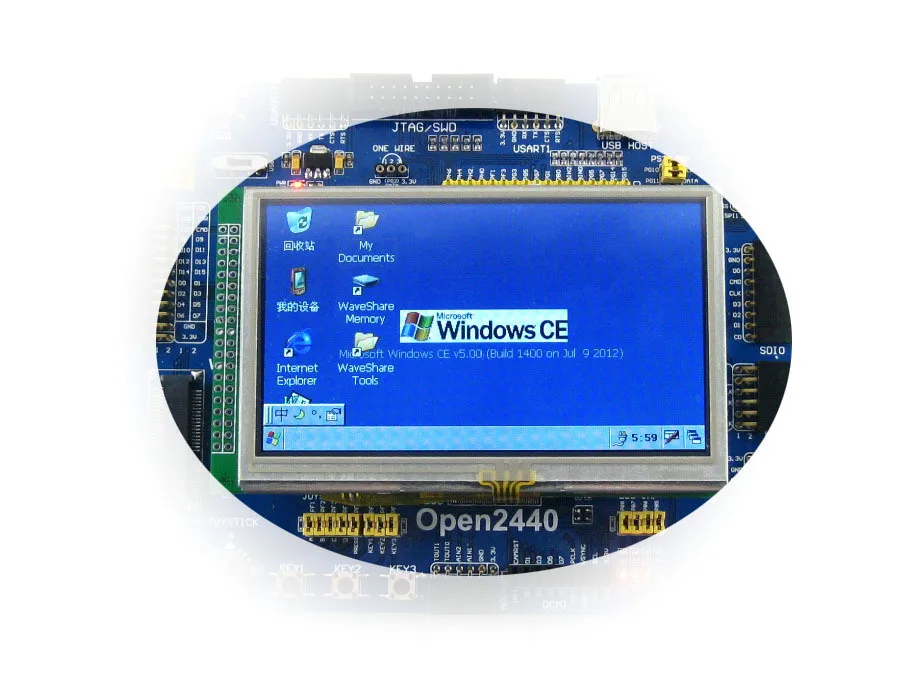 5 шт./лот 4 3 дюймов 480x272 сенсорный ЖК-дисплей (A) 40pin кабель LCM TFT дисплей экран модуль