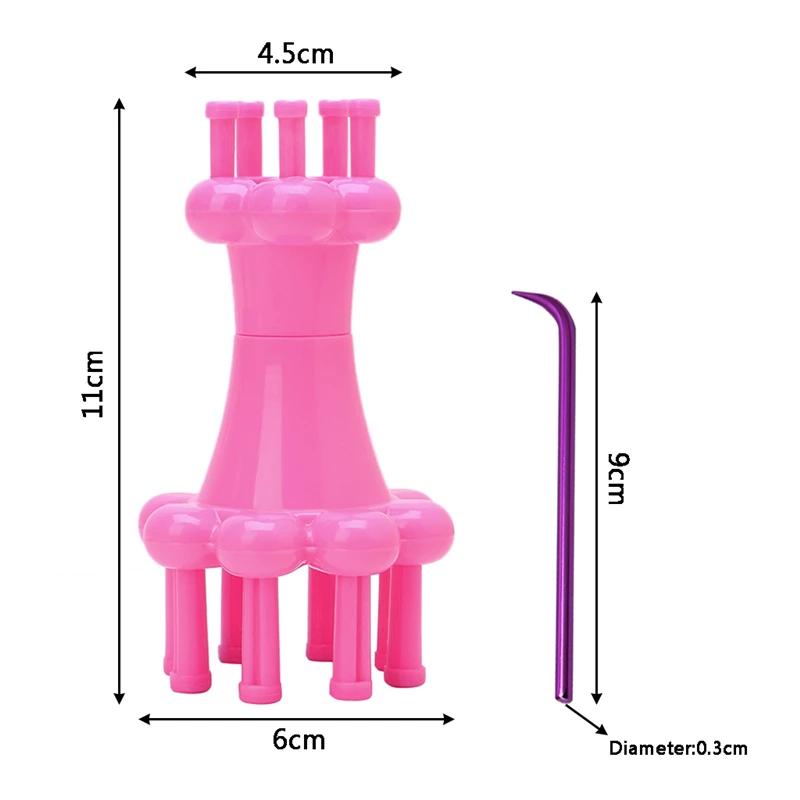 Катушка вязания крючком ткацкий станок мини вязальная Пряжа Шерстяная веревка