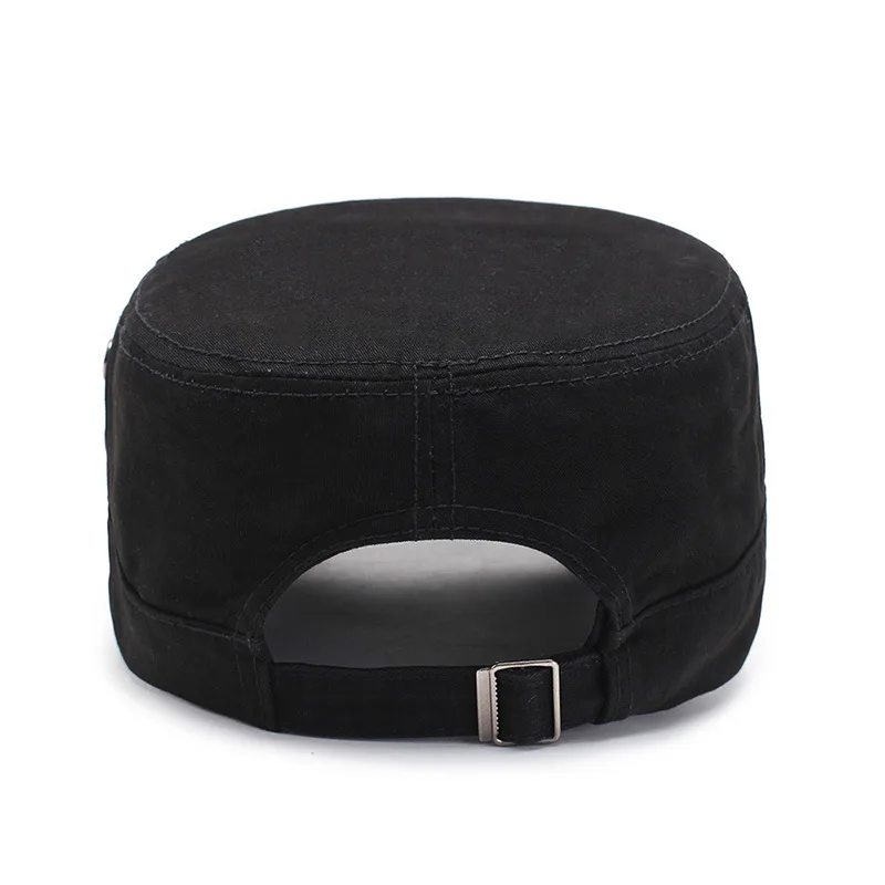 Шапка кепи Мужская в стиле милитари хлопковая Панама с металлическими загнутыми