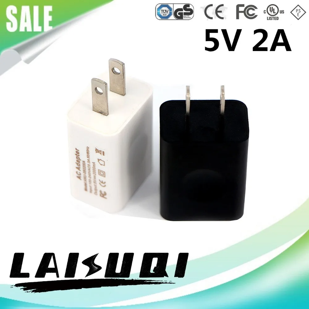 1 шт. 5 В 2 А USB адаптер питания переменного/постоянного тока зарядное устройство с