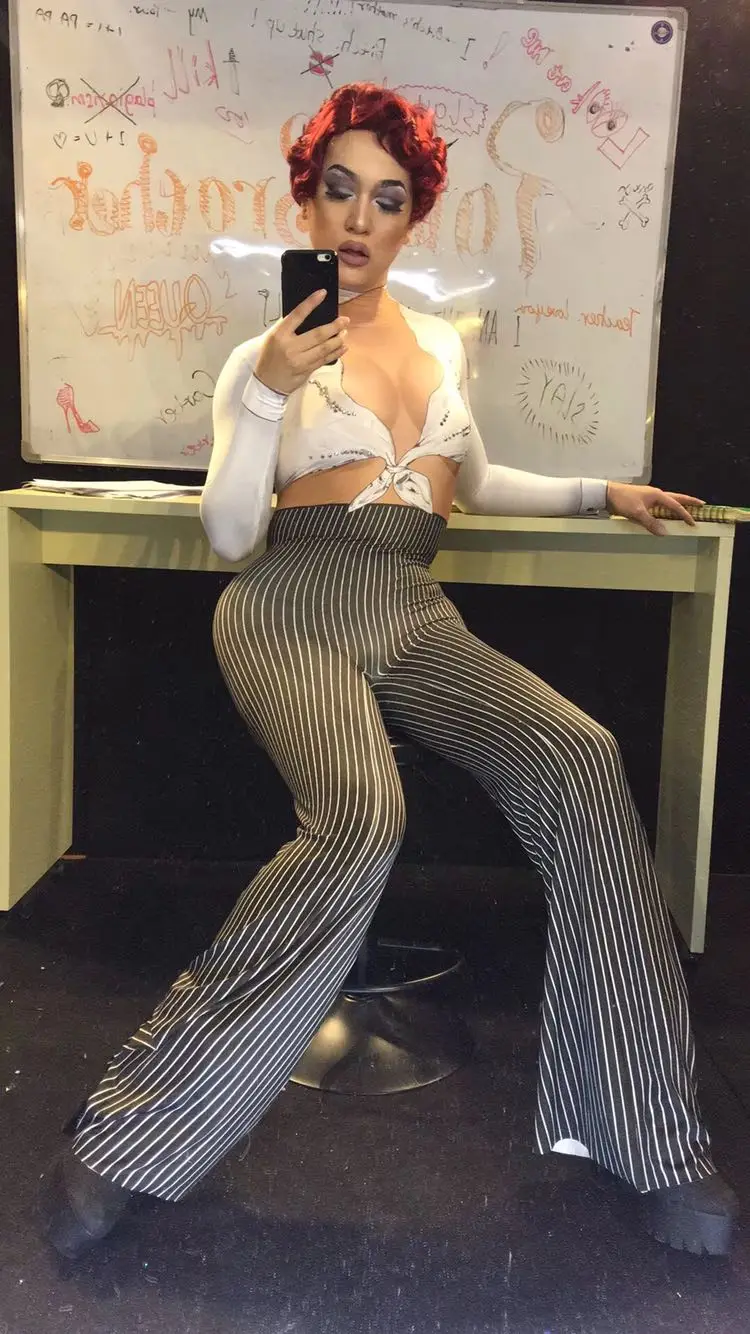 

Women Teacher's Day Party Series Wide Leg Pants Sexy 3D Jumpsuit Female Singer Dance Team Performance Costume Party Celebration