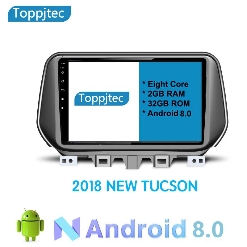 10 1 дюймов Octa 8 Core Android Оперативная память 4G для hyundai Новый Tucson 2018 2019 автомобильный