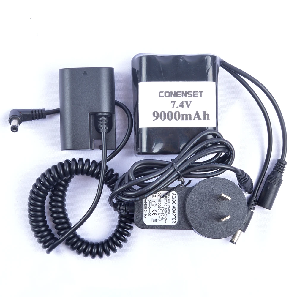 AU Plug pack AC-E6N ACK-E6 адаптер питания переменного тока для Canon EOS 6D 7D 5D Mark II III IV 60D 60Da 70D 5DSR камера LP-E6N муляж батареи - Цвет: AU Plug pack