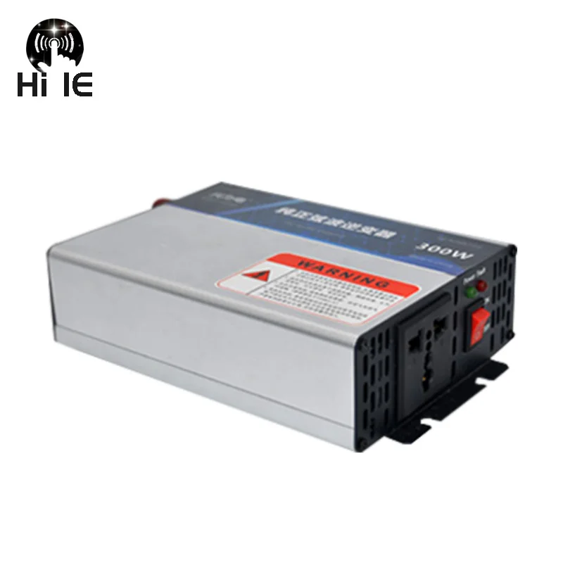 Инвертор с чистым синусом преобразователи солнечной энергии DC 12V 24V до 110V 220V 300/500/600 Вт постоянного тока в постоянный преобразователи