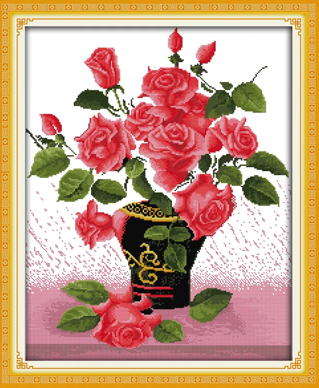 Украшение для дома Joy Sunday H005H101H169H301H307 розовая Легенда роза любовь с первого