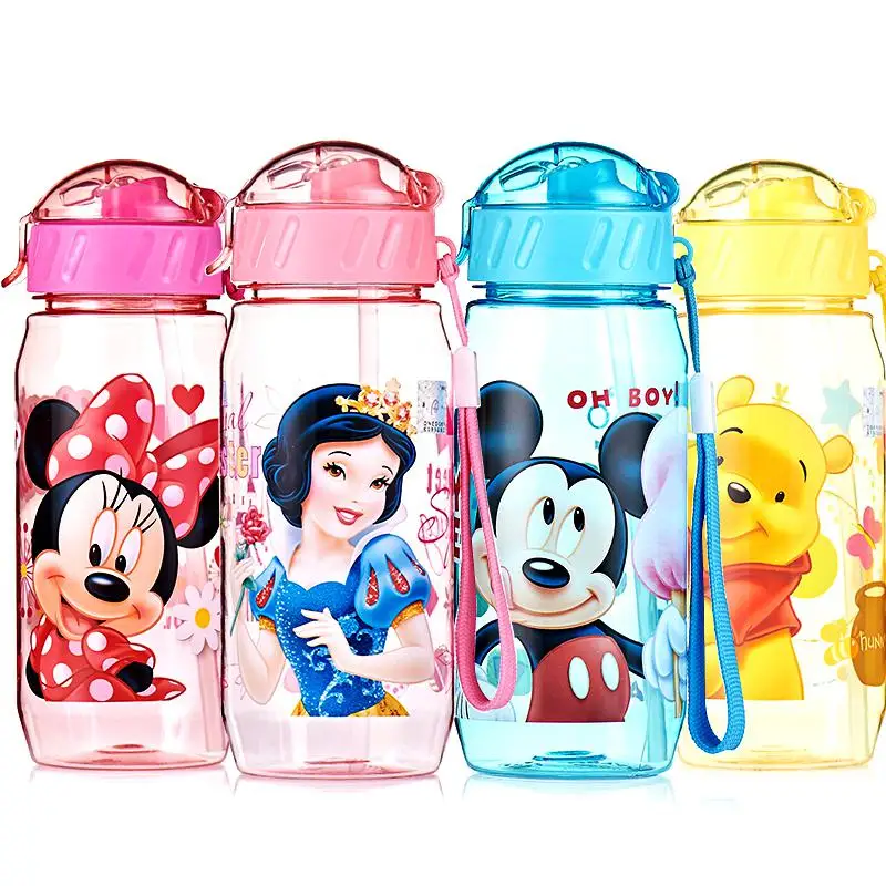 2016 Новый Дети Питьевой Бутылки с Водой ДЭБ БЕСПЛАТНО Мультфильм Пластиковую