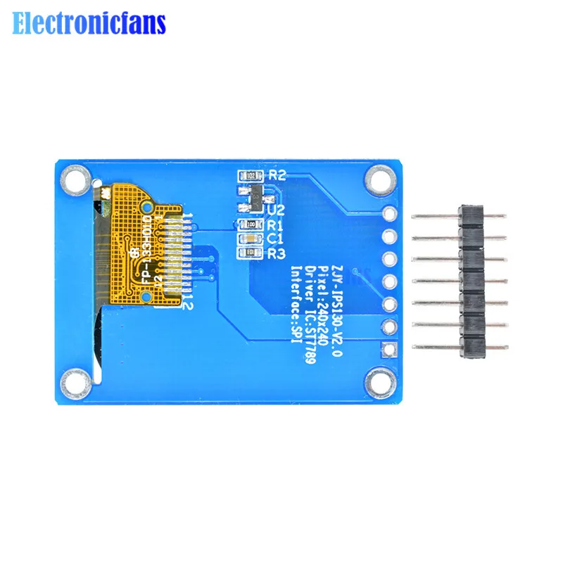 1,3 дюймов 240*240 ips экран ST7789 Привод IC SPI связь 3,3 В напряжение SPI интерфейс полноцветный ЖК-дисплей OLED дисплей