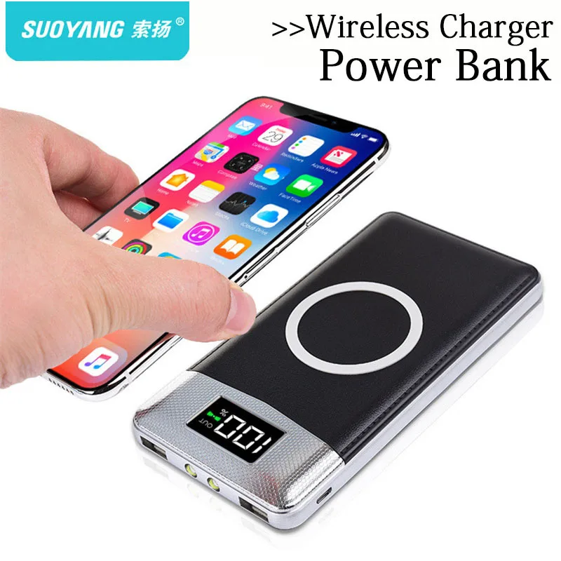 Солнечная 30000 mah Мощность Bank внешняя Батарея 2 USB светодиодный банк Портативный