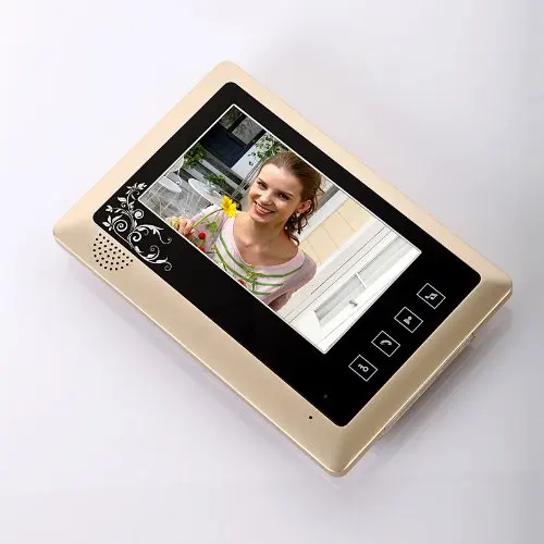 7 дюймов проводной видео домофон Дверные звонки Запись Системы комплект с 1