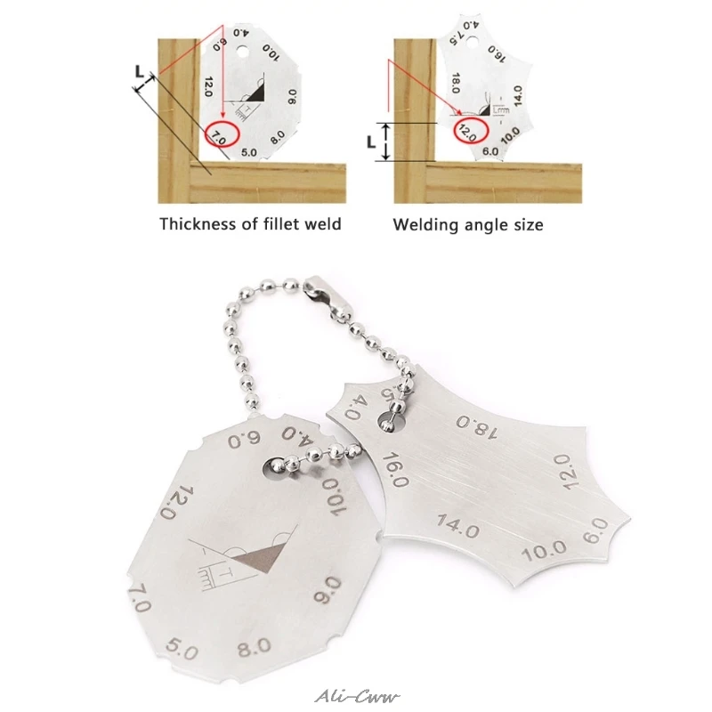 Сварочные инструменты из нержавеющей стали 2 шт. сварочный датчик инспекционная