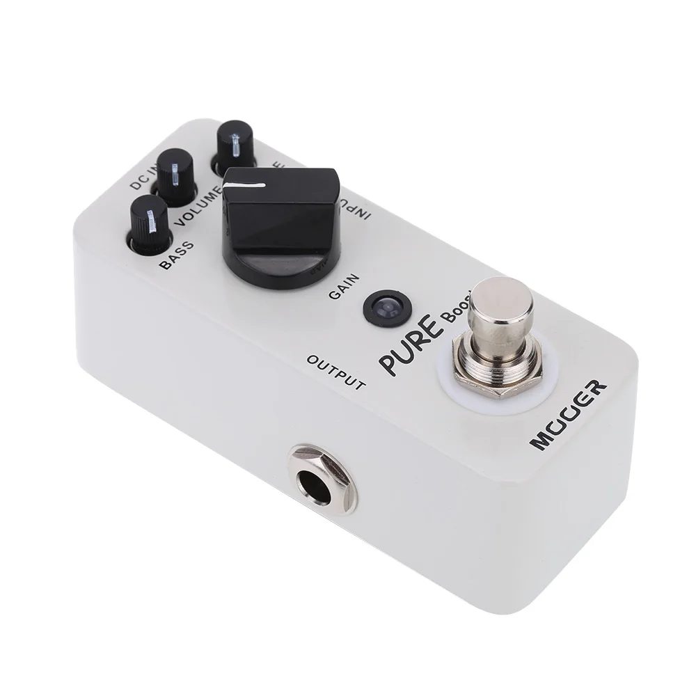 Mooer Pure Boost Микро Мини ускоритель педаль для электрогитары истинное отключение |