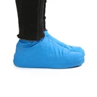 1 пара, многоразовые латексные водонепроницаемые чехлы для обуви, Нескользящие резиновые чехлы для обуви SML, однотонные аксессуары для обуви