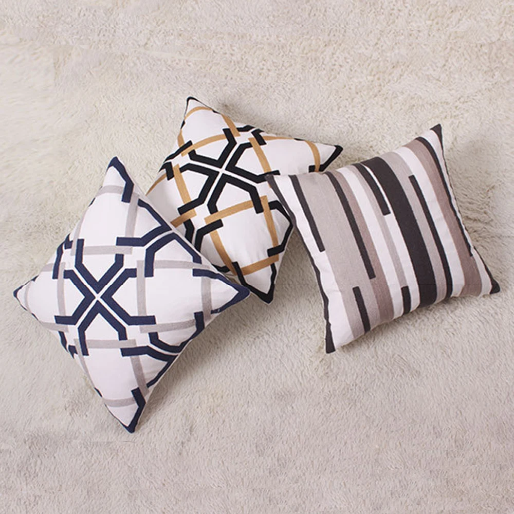 Наволочка для подушки Essie Home с геометрическим узором украшение дома в