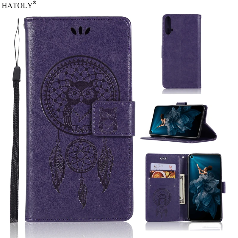 

For Cover Huawei Honor 20 PU Leather Case Soft Silicone Stand Cover For Honor 20 Flip Wallet Phone Bag Case For Huawei Honor 20