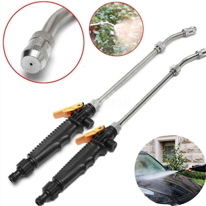 

20Pcs/Lot Car Wash High Pressure Water Gun Car Beauty Wax Water Spray Gun Tools (Size: 48 Cm, Color: Black)