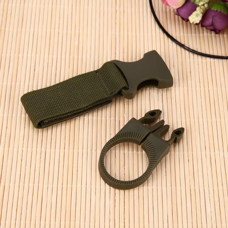 Многофункциональный Molle лямки Рюкзак вешалка крюк карабин бутылка для воды кемпинг поход EDC держатель с крючком и пряжкой дорожный набор зажим для инструмента