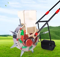 hand seeder corn soybeanscottonnew hand push seeder roller seeder with mulch to suppress the wheel machine seed plant tool