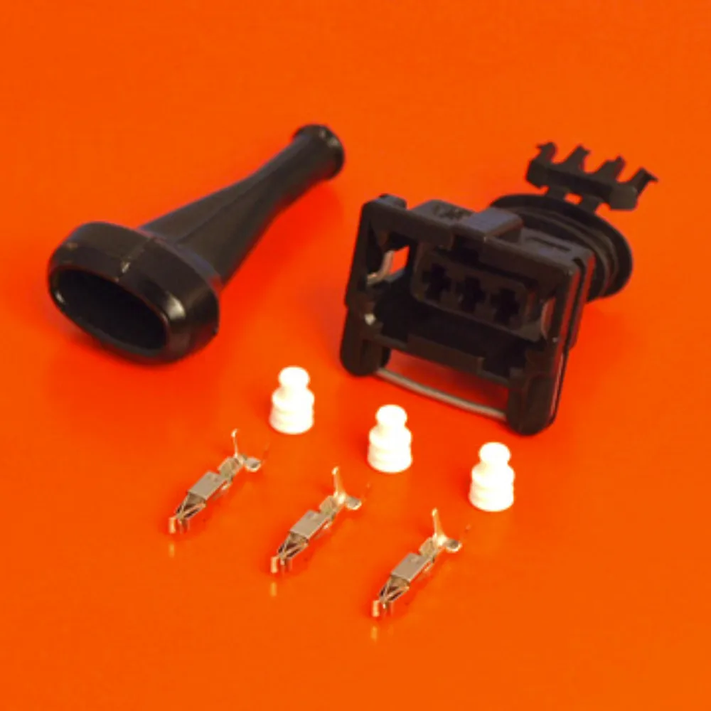 Tyco/Amp 3 Pin/Way Junior Power Timer (JPT) MAP Sensor Plug корпус автомобильного разъема с резиновой