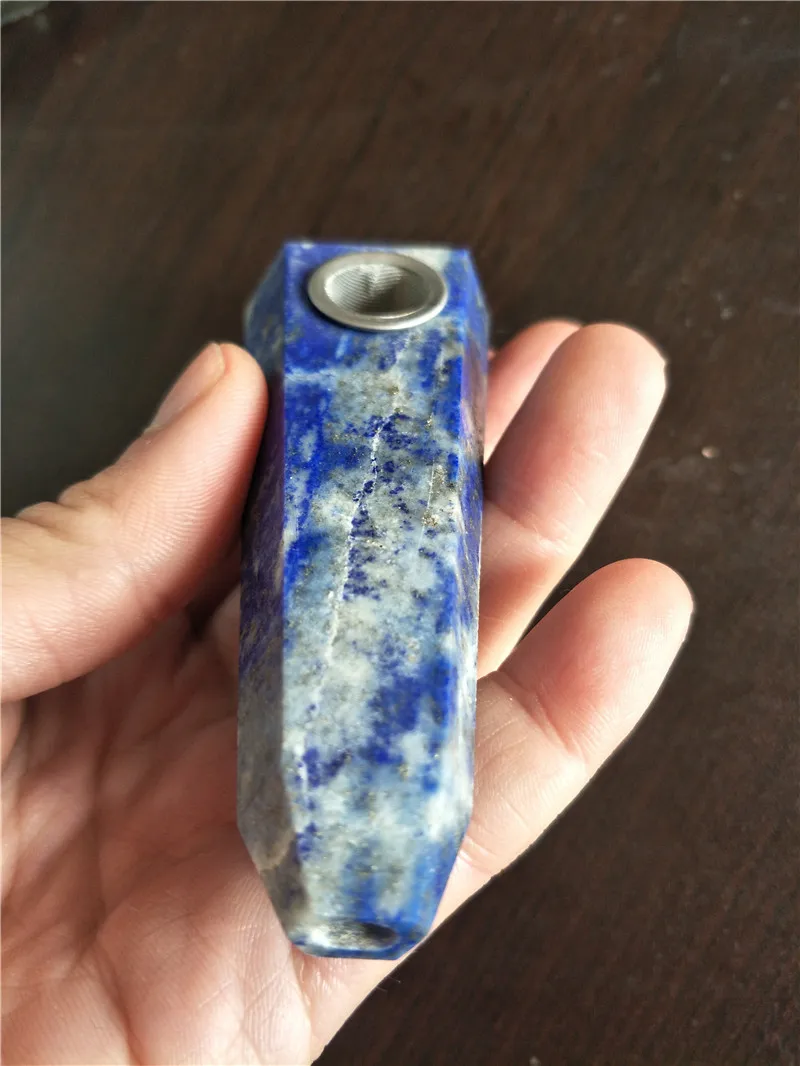 lapis lazulia crystal smoking pipes free shipping | Дом и сад