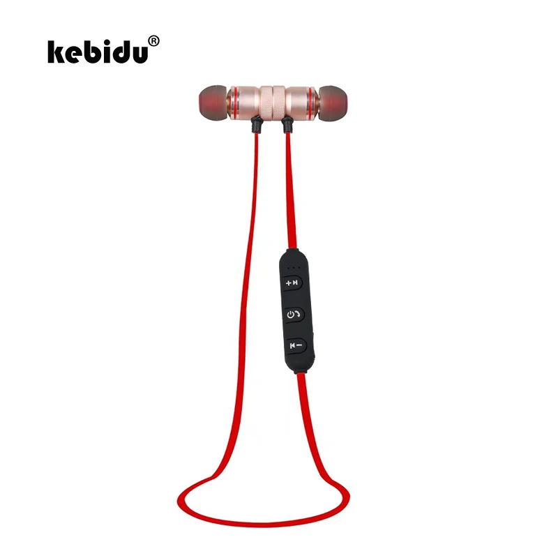 Bluetooth 4 1 металлические спортивные наушники беспроводные магнитные