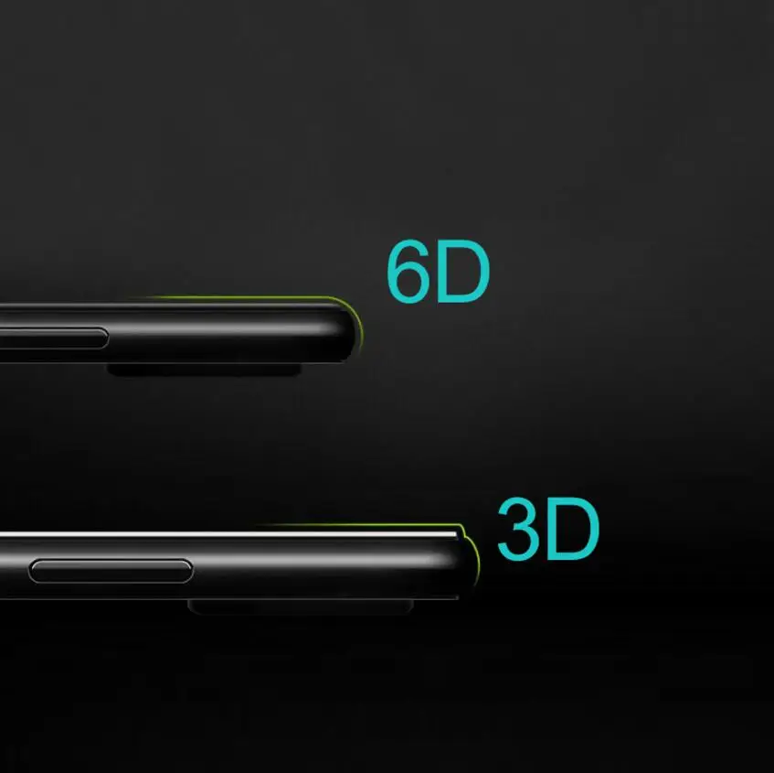 6D изогнутое твердое стекло с полным покрытием для Iphone X защитная пленка 9H