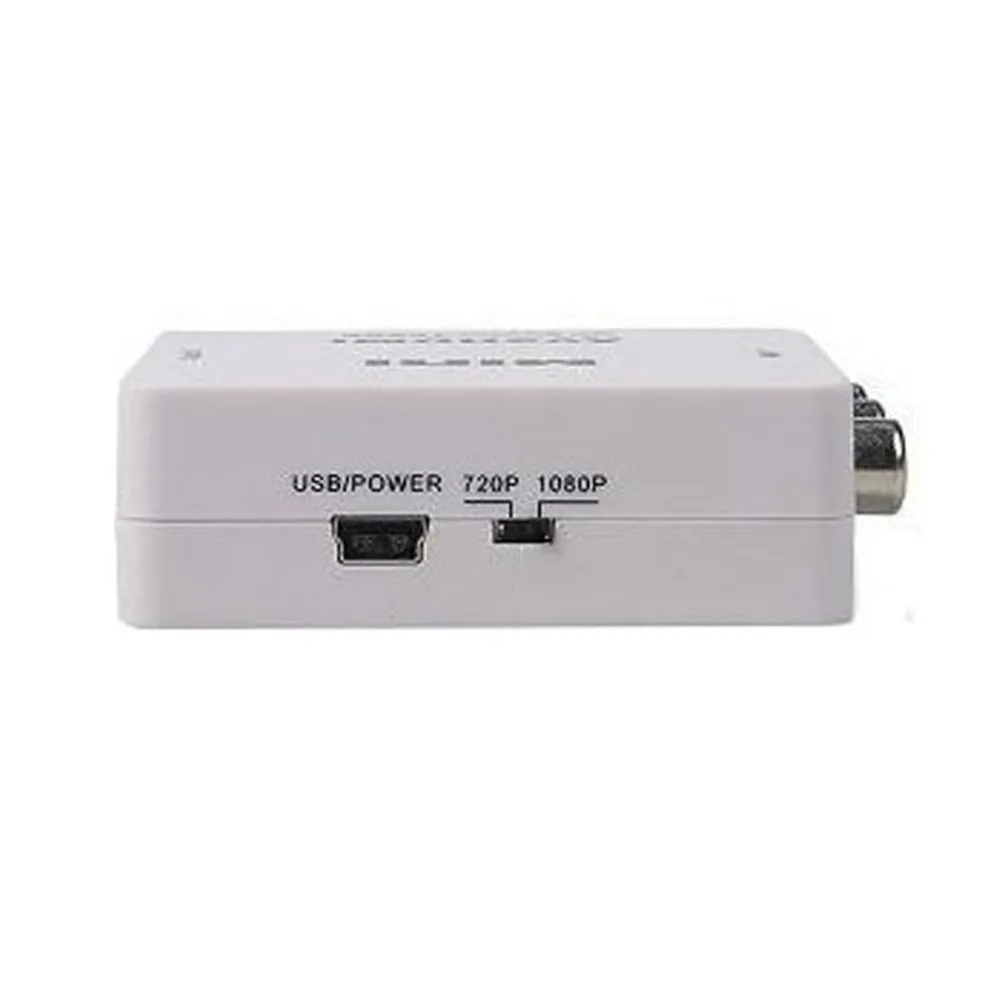 Мини AV в HDMI видео конвертер AV2HDMI 720p 1080p Upscaler адаптер A09|Кабели USB| |