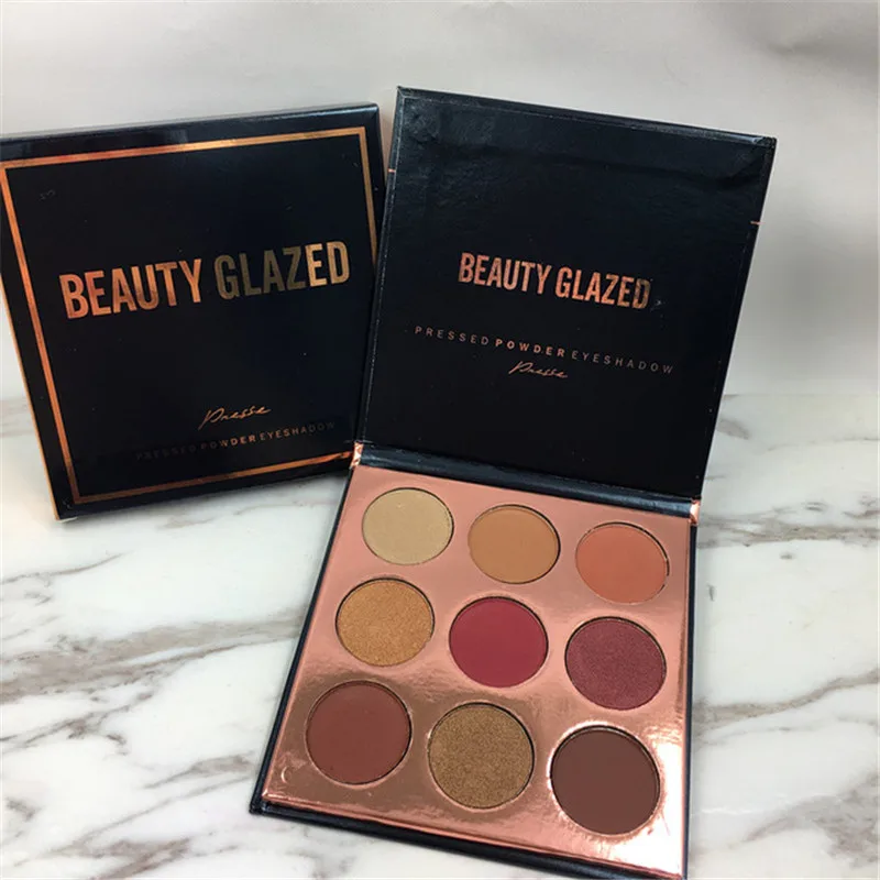 Красота глазурованная 2019 новейшие бронзовые тени для век Pallete Nuda красота