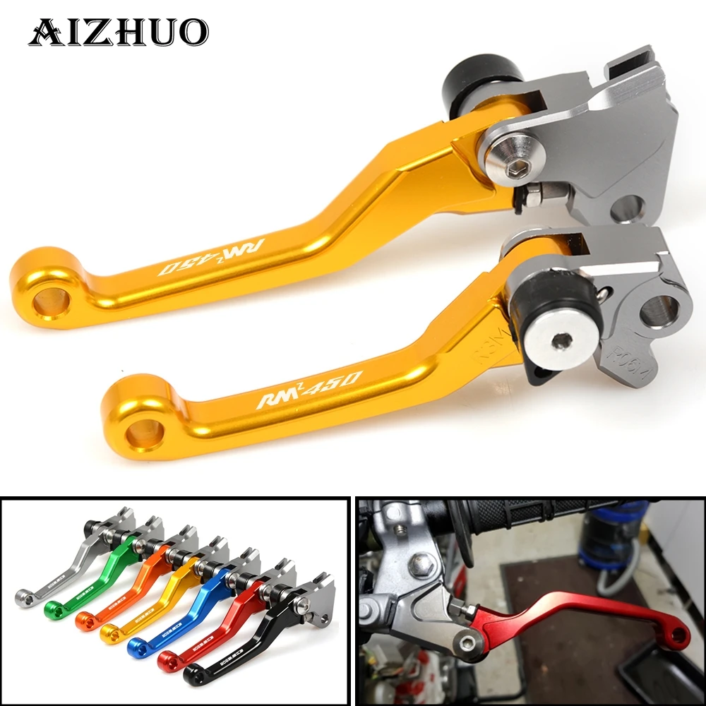 Pivot dirt Bike тормозной рычаг сцепления ручка для suzuki РМЗ 450 RMZ450 2005 2006 2007 2008 2009 2010 2011 2012