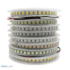12 В 5050 Светодиодная лента 120 светодиодовм 5 м светодиодов сверхъяркая Однорядная Светодиодная гибкая полоса белый теплый белый красный зелёный синий цвета