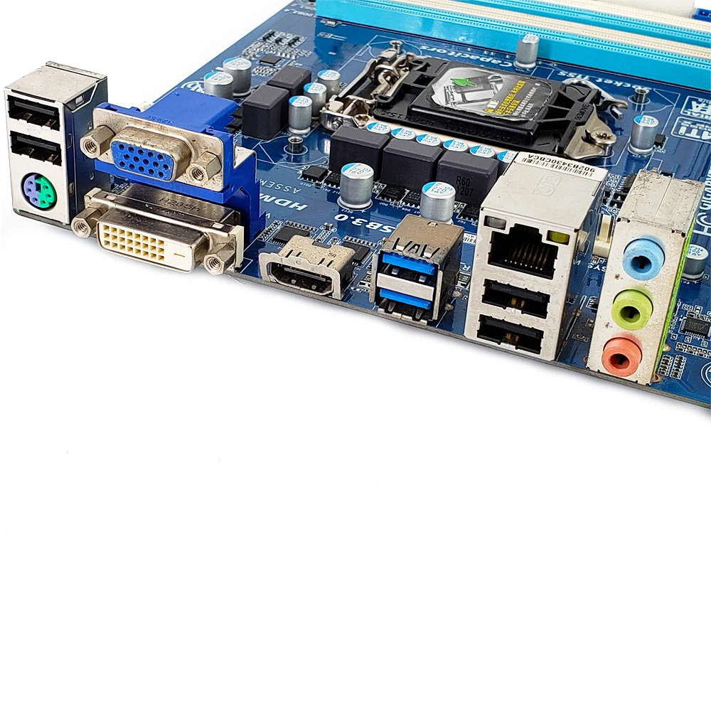 Gigabyte GA-Z77M-D3H настольная материнская плата Z77M-D3H Z77 LGA 1155 Core i7 i5 i3 DDR3 32G SATA3 USB3.0 HDMI VGA DVI Micro-ATX