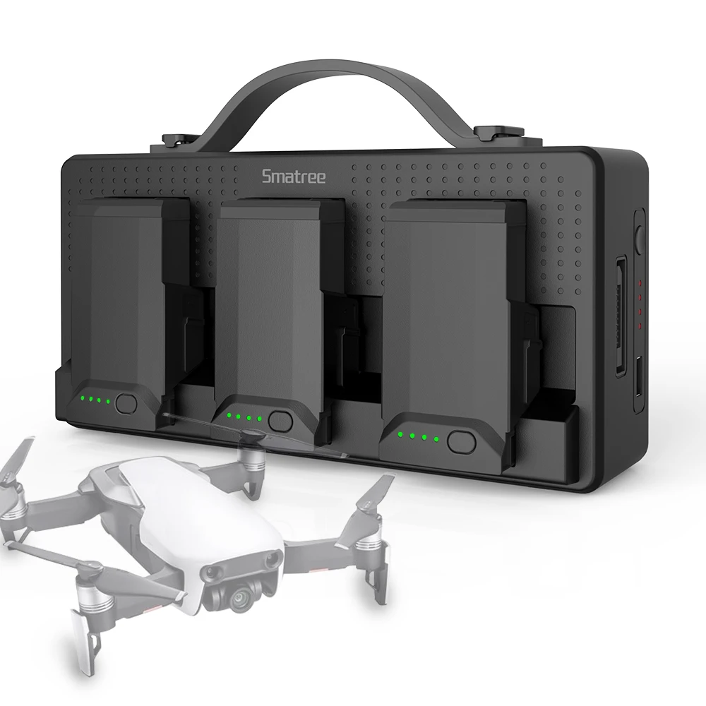 Smatree зарядное устройство для DJI Mavic Air Drone, DJI Mavic air зарядное устройство