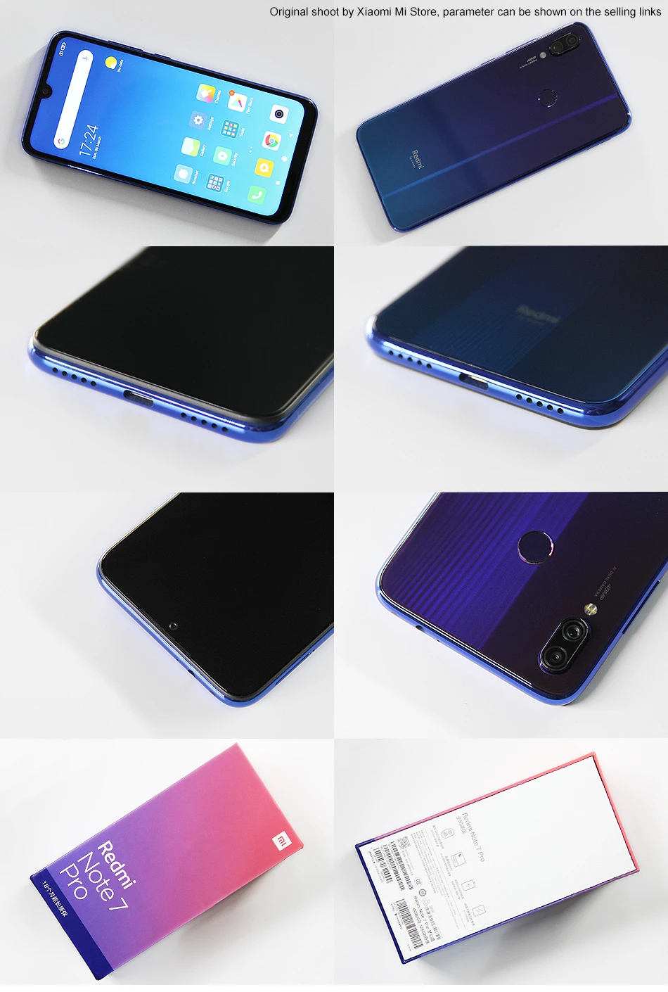 Xiaomi Redmi Note 7 Pro с глобальной ПЗУ, 6 ГБ, 128 ГБ, Snapdragon 675, камера 48 Мп+ 5 МП, экран 6,3 дюйма, аккумулятор 4000 мАч, смартфон