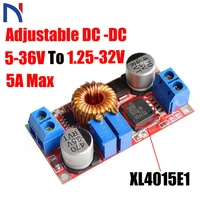 5a xl4015 e1 xl4015e1 dc to dc lithium battery step down charging board led power converter lithium charger step down module