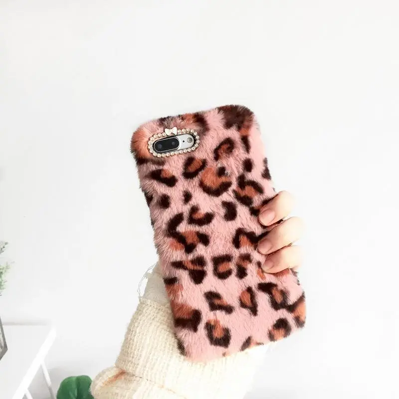 02 light pink Чехол для Xiaomi 8 A 1 2 lite MAX 2 3 5S чехол для Redmi NOTE 7 6 5 4 3 S2 X милый мягкий силиконовый чехол с алмазным пухом и леопардовым принтом - Цвет: 02 light pink
