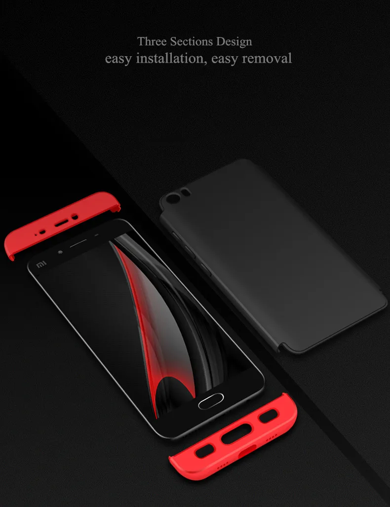 GKK Xiaomi mi 5 Чехол Тонкая Броня чехол для Xiao mi 5 5S чехол Полная защита Тонкий Модный Xiao mi 5 mi 5S матовый чехол для телефона