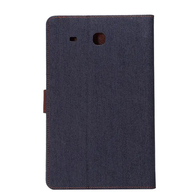 Ковбойский Джинсовый чехол книжка из искусственной кожи с кожаным рукавом