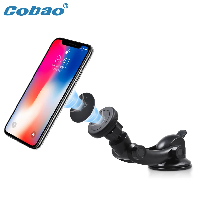 Cobao магнитный автомобильный держатель для телефона Присоска на присоске