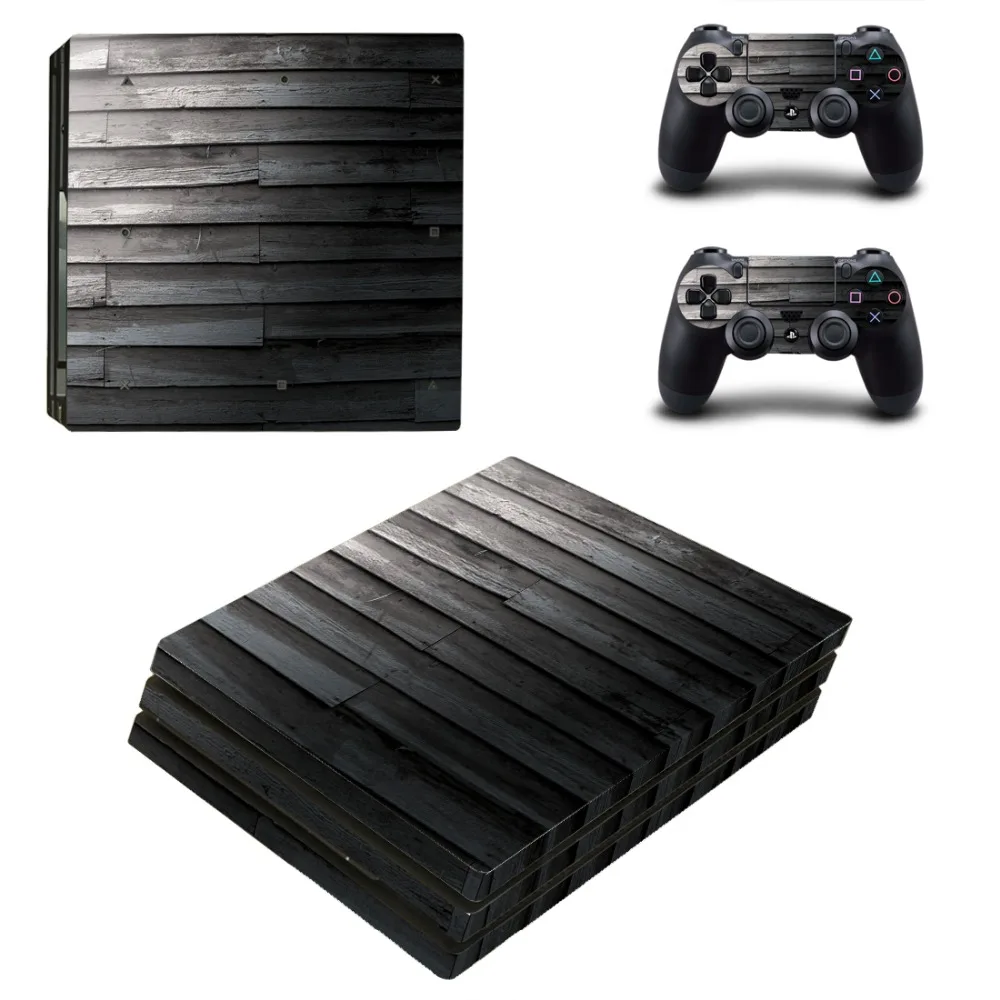 Наклейка на кожу PS4 Pro Виниловая наклейка для консоли Sony Playstation 4 и 2 контроллера