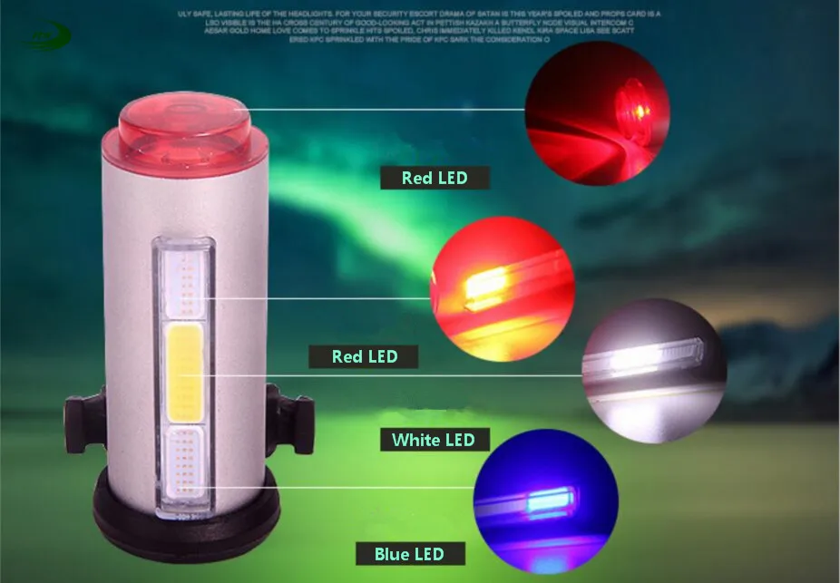 Велосипедный фонарь задний для велосипеда USB зарядка LED 360 градусов лазерный
