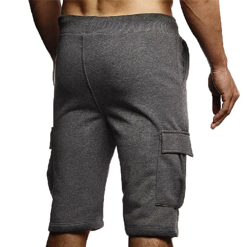 Мужские повседневные шорты в стиле милитари спортивные шорты-карго с карманами
