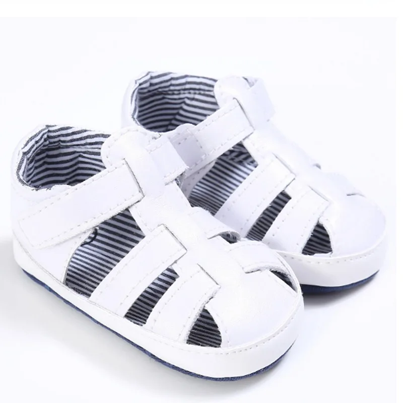 Сандалии для маленьких мальчиков в западном стиле Летние кожаные кроссовки