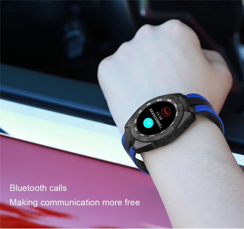 FocusSmart L3 1,54 дюймов умные часы кровяное давление пульсометр часы фитнес-трекер IP68 Водонепроницаемые умные часы