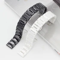 14mm 16mm 18mm 20mm 22mm black white ceramic watchbands gear b2 s2 s3 watch strap band men and women watch bracelets