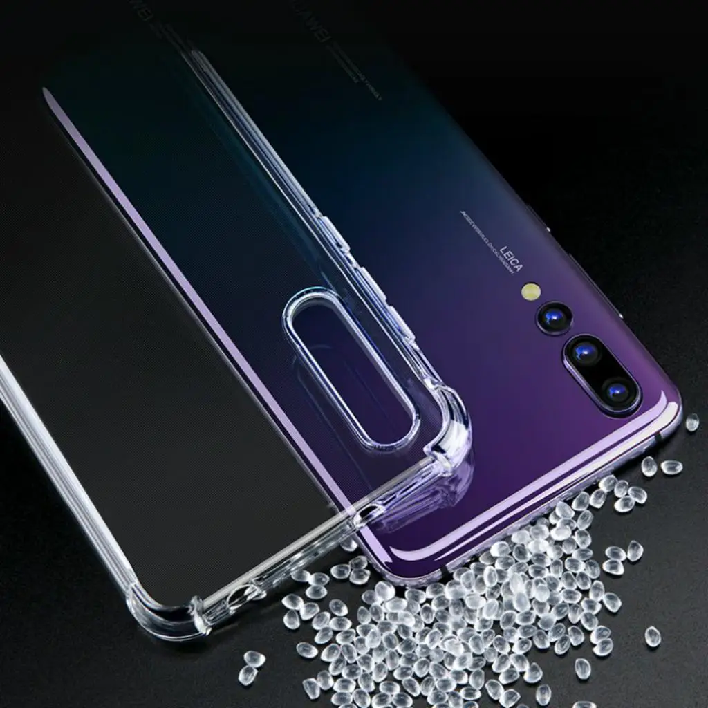 Для Huawei Mate RS Honor 10 9lite V9 7C 6X 6A 7X P20Pro P10 Plus P8 P9 Lite Mini Y6 Y7 Y9 2018 Y3 Y5 2017 противоударные ТПУ