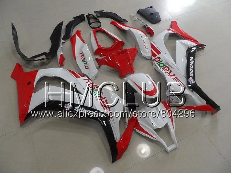 No. 7 Инъекций завод зеленый для KAWASAKI NINJA ZX 10 сотрудников отдела исследований ZX10R 16, 17, 18, 42HM13 ZX 10R ZX1000 ZX 1000 ZX-10R комплект обтекателей - Цвет: No. 7