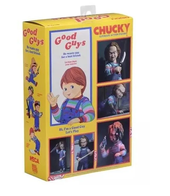 10 см NECA GOOD GUYS кукла Чаки ПВХ фигурка Коллекционная модель игрушки|Игровые фигурки